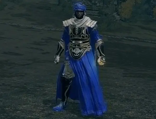 艾尔登法环深蓝色纹理蓝布套装MOD