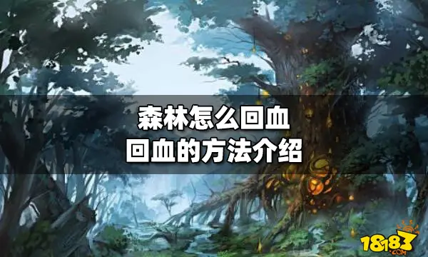 森林怎么回血 回血的方法介绍