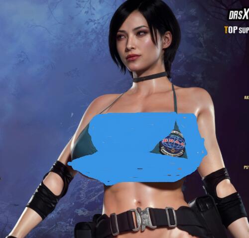 《生化危机4：重制版》艾达黑色BSAA丰腴比基尼MOD[需要DLC]