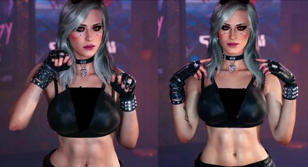 《赛博朋克2077》EBBPRB增强巨乳丰腴体型v4.0.1MOD[支持v2.13]