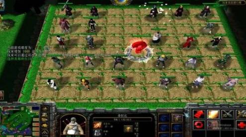 《魔兽争霸3冰封王座》V1.27a火影忍者羁绊修正版地图