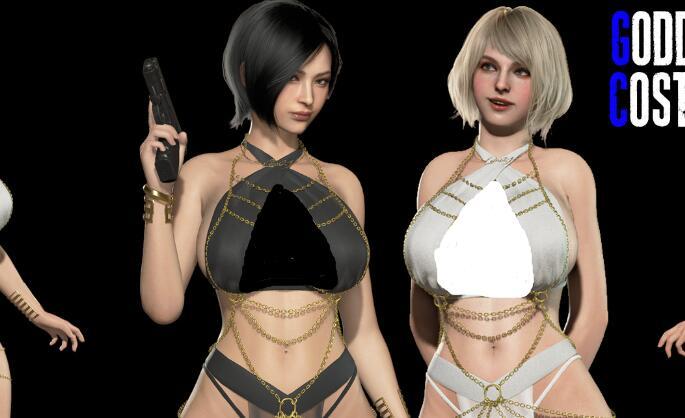 《生化危机4：重制版》阿什莉艾达性感女神装项链MOD[需要DLC]