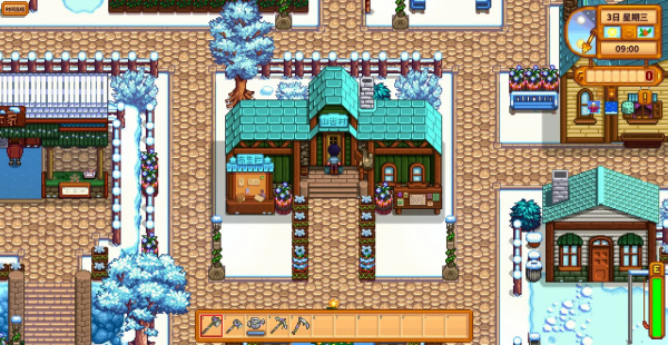 《星露谷物语》里奇赛德村汉化补丁