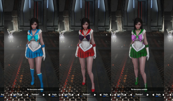 《剑星》水手服五色款MOD
