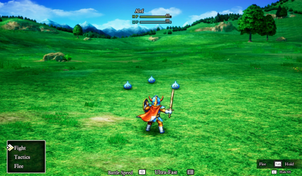 《勇者斗恶龙1&2:HD-2D重制版》经典战斗界面MOD