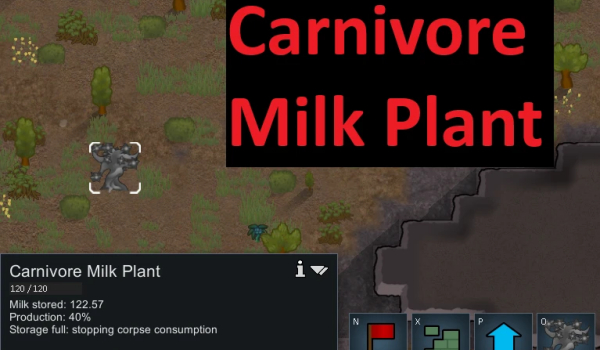 《环世界》肉食动物产奶植物MOD