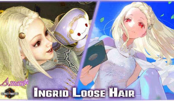 《街头霸王6》英格丽德 C1 松散发丝MOD