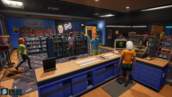 复古倒带：录像店模拟器壁纸