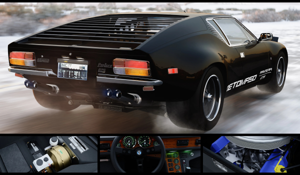 《赛博朋克2077》德托马索 Pantera GTS ArchiveXLMOD