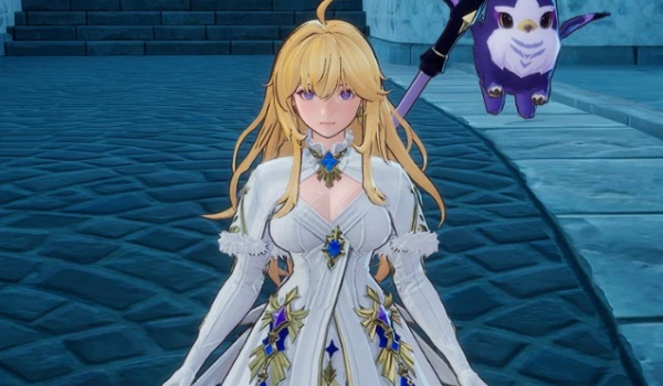 《龙之剑：觉醒》Ornette原版服装金发去帽MOD