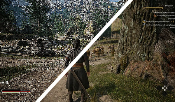 《黎明行者之血》降低锐化MOD