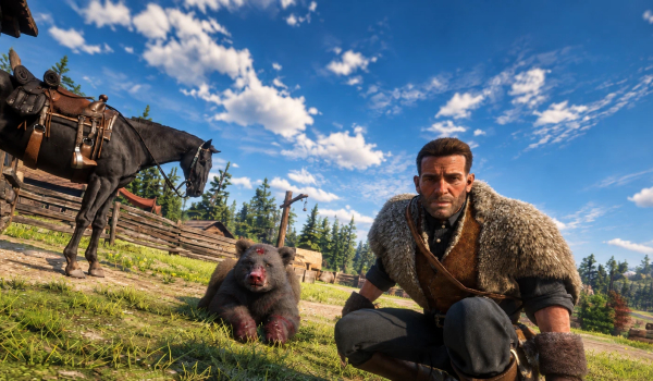 《荒野大镖客2》RDR2宠物与野兽MOD